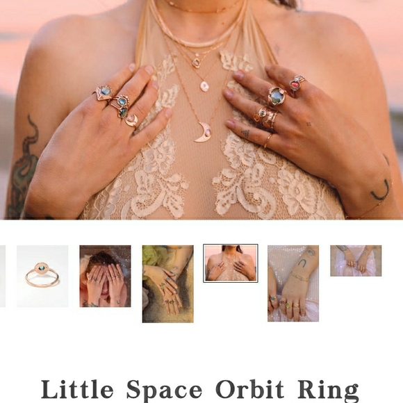 Sirciam Little Space Orbit Ring Size 5.5 - Picture 2 of 7